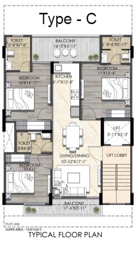 Floor Plan Type C